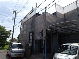 佐倉市 仮設足場