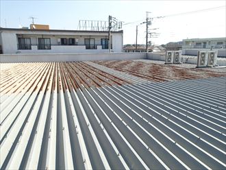 袖ヶ浦市 折板屋根