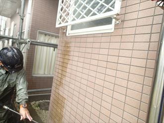大網白里市 高圧洗浄苔落とし