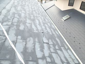 四街道市 屋根材の損傷