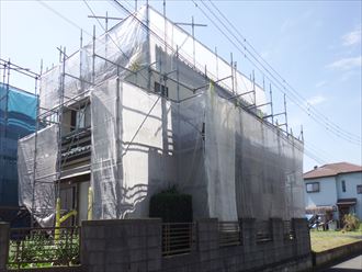 木更津市 仮設足場の設置
