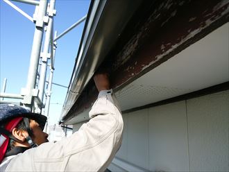 木更津市 破風板ケレン