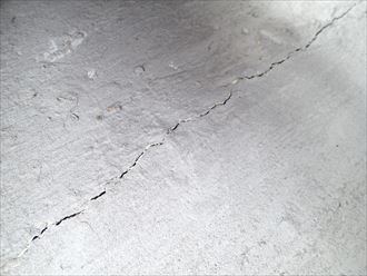 千葉市 防水面の亀裂