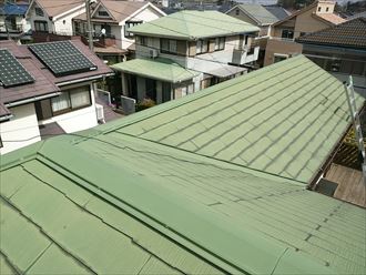 千葉市若葉区 棟板金調査
