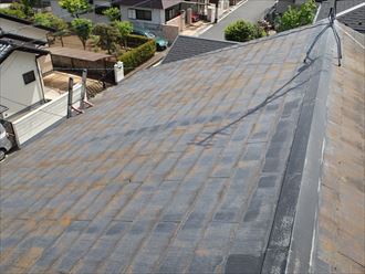千葉市花見川区 屋根の変色