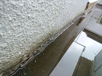 市原市 雨水の滞留