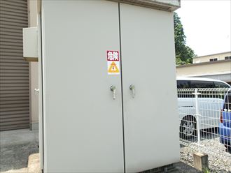 市原市 キュービクル全体