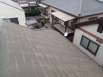 千葉市若葉区 塗料の色褪せ