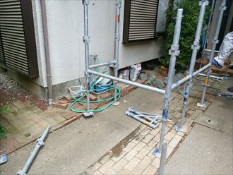 袖ヶ浦市 仮設足場
