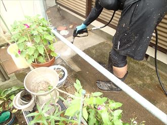 千葉市緑区 土間洗浄