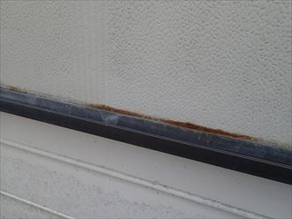 大網白里市 鉄部錆の発生