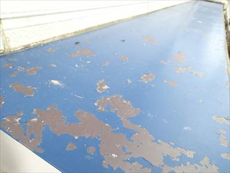 千葉市美浜区 屋根塗膜剥離