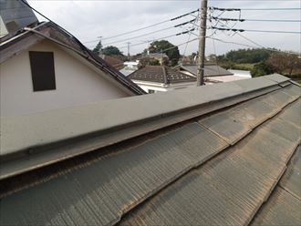 市原市 屋根棟板金