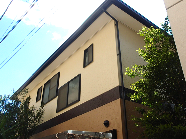 スーパーセランで塗装したお住まい