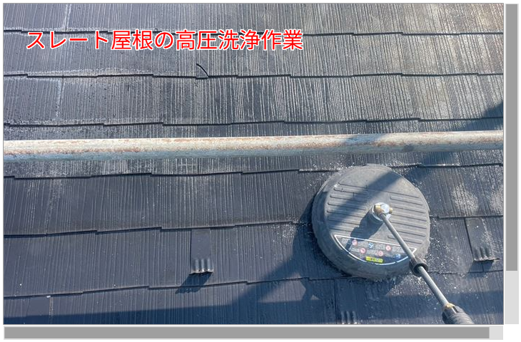 高圧洗浄作業